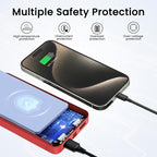 Portable Charger 27000mAh Power Bank, 22.5W Fast Charging USB C Battery Pack, 3 Outputs&2 Inputs, LED Display, External Battery Bank for iPhone 16/15/14 Pro, Android Cell Phone etc