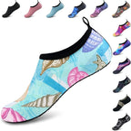 Deevike Water Shoes for Women Men Barefoot Quick-Dry Aqua Socks Slip-on for Beach Swim Surf Yoga Exercise