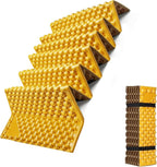 Foam Camping Pads for Hiking, Ultralight Closed Cell Mattress, Waterproof Soft Mat for Adults, Wide Picnic Yoga Mats, Folding Sleeping Pad for Outdoor Backpacking