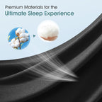 ZUMUSEN Bluetooth Sleep Headphones, 3D Wireless Music Eye Mask with Ultra-Thin Stereo Speakers, Adjustable Sleep Mask for Side Sleepers, Perfect for Travel, Meditation, Relaxation