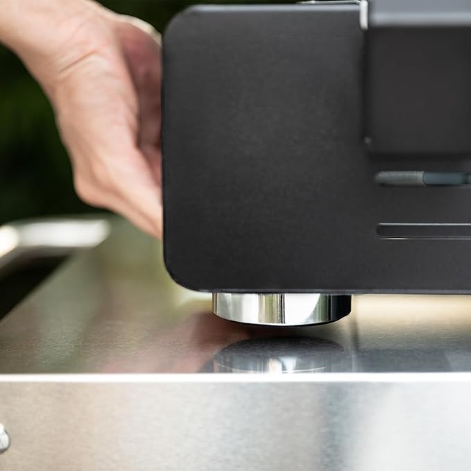 Royal Gourmet PD2301S 3-Burner Tabletop Propane Gas Griddle with Hard Cover, 24 Inch Portable Griddle for Outdoor Cooking While Camping or Tailgating, Silver & Black