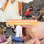 First Aid Kit Car Home Emergency Essential Kits - 275Pcs Basic Hiking Supplies Survival Gear First Aid Set Camping Backpacking Sports Yellow YIDERBO