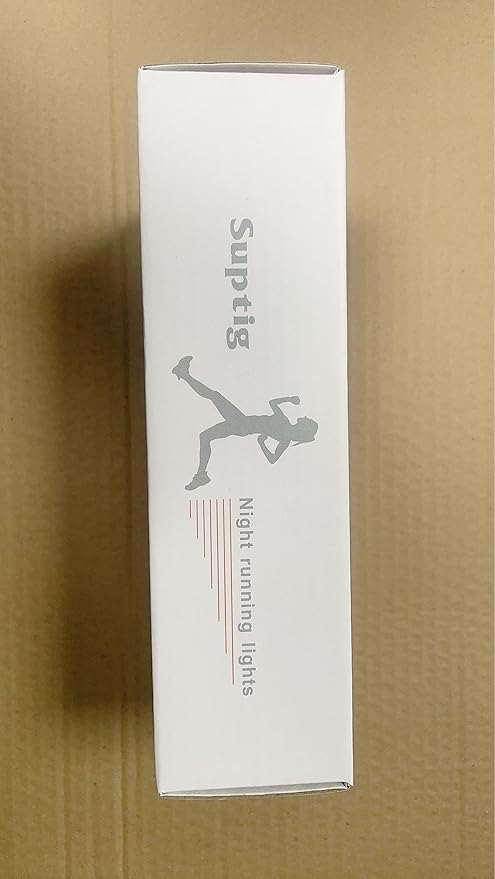 Suptig Outdoor Night Running Lights for Running Camping Hiking Jogging Outdoor Adventure- Hands-Free, Bright and Water-Resistant