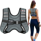 Weighted Vest Woman - Womens Weight Vest for Walking, Strength Training Weight Vests for women, Reflective Stripe Fitness Vest for Workout Running Jogging