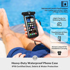 STOVER 5/10/25/30/40/55L Waterproof Backpack- Floating Dry Bag for Kayaking, Travel, Beach, Hiking, & Camping, Men/Women