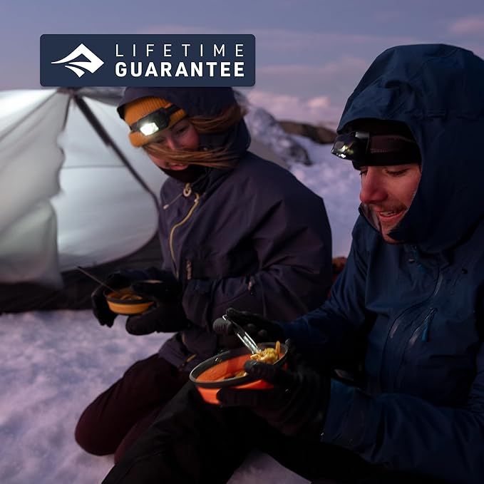 Sea to Summit Frontier Ultralight Collapsible Bowl, Large (30 fl oz), Puffins Bill Orange