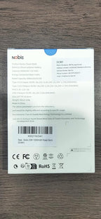 NOBIS Portable Charger, 10000mAh Power Bank Fast Charging, Battery Pack with C to C Cable, Battery Bank with Digital Display for iPhone iPad Android etc (Green, 35W)