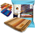 Alpaca Wool Blanket - Queen Size Bed - Alpaca Throw - Best Gift & Warm, Lightweight, Couch or Camp - Outdoor - 87 x 64 Inches (Brown)