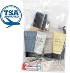 Trail maker (50 Pack) Bulk Hygiene Kits, 25 Piece Toiletry Kits for Homeless Care, Travel Hygiene Packs, Personal Care Supplies for Men & Women (50 Kits)