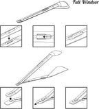 FULL WINDSOR - The Splitter Titanium Multi-Utensil Set – Compact, Lightweight Silver Spork, Tongs, Spatula & Ladle – Durable Cooking Kit for Camping, BBQ, Backpacking, Travel & Outdoor Adventures