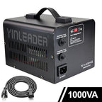 Yinleader 1000W Voltage Converter Transformer(110V to 220V OR 220V to 110V) 1000 Watt Step Up/Down Converter 110/120 Volt - 220/240 Volt w/US Power Cord,Circuit Breaker Protection