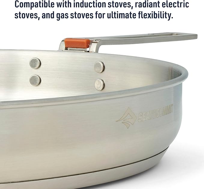 Sea to Summit Detour 10-Inch Stainless Steel Camping Pan