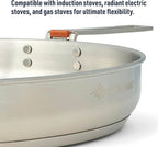 Sea to Summit Detour 10-Inch Stainless Steel Camping Pan