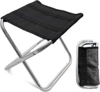Portable Mini Folding Stool, Small Camping Stool Mortable Stool Can Hold Up to 150 Lbs
