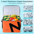 Paddle Board Cooler, Large 5-Layer Leakproof Insulated Cooler Bag with Bottle Opener, Removable Inner Liner Cooler Bag for Travel, Camping, Picnic, SUP