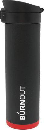 BURNOUT Temperature Regulating 16 oz. Smart Mug - New Pop Top Lid (Black)