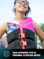 HyperLite Elite Infant/Toddler, Child & Youth Life Jackets – USCG Approved for Boating, Water Sports & Swimming