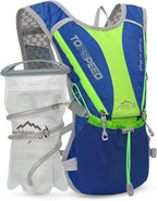 Hydration Pack Backpack，IX INOXTO Running Hydration Vest with 1.5L ( 50 oz) Water Bladder for Men Women，Lightweight Water Backpack for Hiking Cycling Climbing Camping