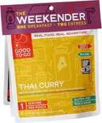 GOOD TO-GO Weekender 3-Pack | 2 Entrees + 1 Breakfast | Camping Food, Backpacking Food | Just Add Water Meals, Backpacking Meals | Dehydrated Meals Taste Better Than Freeze Dried Meals