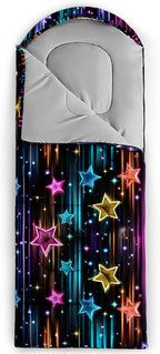 QOOMO Animals Camping Sleeping Bags,3 Season Warm & Cool Weather,Lightweight,Waterproof Sleeping Bags for Adults & Kids,Traveling,and Outdoors,Camping Gear Equipment