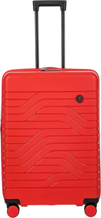 Bric's 28" Expandable Spinner Suitcase - Travel Luggage with TSA-Approved Lock and Hard Shell Exterior - B|Y Ulisse - Red