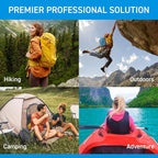 Adventure 5.0 First Aid Kit, Water Repellant Shell – First Aid Kit for Camping, Hiking, Outdoor Sports, Adventure, Travel, Biking – 130 Piece Adventure Essentials Kit