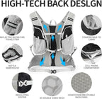 Hydration Pack Backpack, Lightweight Water Backpack with 2L Leakproof Hydration Bladder Daypack for Men Women,Running Hydration Vest for Outdoor Trail