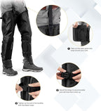 Snake Gaiter, Durable Snake Guard Gaiters for Hunting, Waterproof Snake Legging Chap for Men and Women,Snake Bite Protection Gaiter for Whole Leg with Adjustable Size