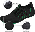 Racqua Water Shoes Quick Dry Barefoot Beach Aqua Sport Swim Surf Pool Hiking Diving Walking for Men Women