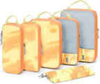 BAGSMART 6 Set /4 Set/2 Set Compression Packing Cubes for Travel, Lightweight Luggage Organizer Bags, Durable Space Saver Bags Travel Essentials