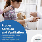 California Basics 24-Pack Gauze Bandage Roll with Tape, 2 Inches x 4 Yards - Soft, Stretchable & Breathable Wrap for Wound Care, First Aid & Medical Supplies - White