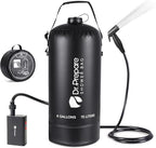 DR.PREPARE Portable Shower for Camping, 4/5 Gallons Camping Shower Bag, Portable Outdoor Shower with Pump for Hiking, Climbing, Pet Cleaning, Car Washing, Beach & Emergency