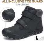 Mishansha Kids Hiking Boots Toddler Girls Boys Hiking Shoes Water-Resistant Anti-Collision Non-Slip Athletic Outdoor Trekking Boots