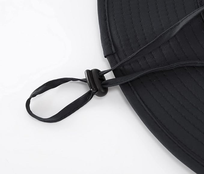 Connectyle Wide Brim Sun Hat for Men Breathable Cowboy Boonie Hat UPF 50+ Sun Protection Bucket Hat for Fishing Hiking