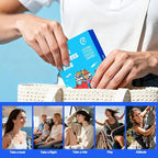 Motion Sickness Patches (14 Count) for Car and Boat Rides, Ships, Cruise and Airplane & Other Forms of Transport - Travel Essentials