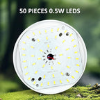 Tent Light Rechargeable 2400mAh Waterproof for Camping,Outdoor,Power Outage(4 Pack)