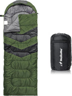 MalloMe Sleeping Bags for Adults Cold Weather & Warm - Backpacking Camping Sleeping Bag for Kids 10-12, Girls, Boys - Lightweight Compact Camping Essentials Gear Accessories Hiking Sleep Must Haves