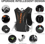 INOXTO Hydration Vest Backpack,Lightweight Water Running Vest Pack with 1.5L Water Bladder Bag Daypack for Hiking Trail Running Cycling Race Marathon for Women Men