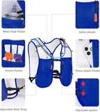 ECOHUB Running Hydration Vest Backpack,Lightweight Breathable Pack with 2L Water Bladder Bag Daypack for Hiking Trail Running Cycling Race Marathon for Women Men