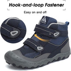 Mishansha Kids Hiking Boots Toddler Girls Boys Hiking Shoes Water-Resistant Anti-Collision Non-Slip Athletic Outdoor Trekking Boots