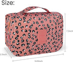 Lcsmaokin Large Capacity Toiletry Bag Travel Bag with Hanging Hook for Men and Women Waterproof Travel Cosmetic Bag Bathroom Storage Bag for Brushes Set,Full-Sized Shampoo,Accessories-Blue Stars