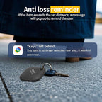 Air Tracker Tag for Android 4 Pack Luggage Tracker Tags 2026Update Works with Google Find Hub App Bluetooth Tracker Key Finder Item Locator for Luggage, Backpack, Suitcases, Replaceable Battery