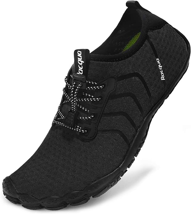 Racqua Water Shoes Quick Dry Barefoot Beach Aqua Sport Swim Surf Pool Hiking Diving Walking for Men Women