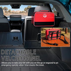 Premium 418-Piece First Aid Kits for Home, Car, Boat, Hiking & Outdoor Emergencies, Tear-Resistant Survival Kits for Business, Vehicle & School, All-in-One Waterproof Emergency Urgent Care Kit