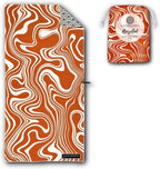 ECCOSOPHY Microfiber Beach Towel - Sand Free Towels are Quick Dry, Light Weight, Super Absorbent - Perfect Pool, Travel, Cruise, Camping Essentials - Oversized Extra Large for Adults 71x35 in