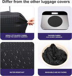 Travel Suitcase Protective Cover 26"-28" Suitcase Protective Cover & High Elastic Spandex Size L