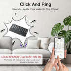 2026 Smart Card Air Tracking Tag | Bluetooth Wallet GPS Tracker | Thin Eco-Friendly Alternative Work with Apple Find my | 6-10 Years Battery | Apple MFi Certified Keys Find Item Locator for Keys, Bags