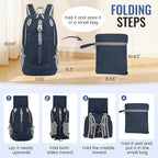 Hiking Backpack, 30L Lightweight Camping Water Resistant Large Hiking Bag Outdoor Travel Daypack for Men Wome