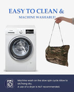 Inflatable Sleeping Pad for Camping, Extra-Thick 4.75" Single Air Mattress with Soft Velvet Top, Machine Washable, Family Lightweight 4-Season Pad for Traveling & Hiking, Green