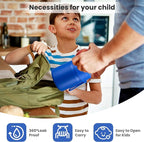 17oz Soup Thermo for Hot Food Kids,Insulated Food Jar with Spoon,Thermo Hot Food Lunch Container,Wide Mouth Leakproof Stainless Steel Lunch Box for School(Blue)